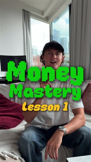 Money Mastery Lesson 1: Money is a tool to make your life your own. Since I was 16-17 years old, I’ve been obsessed with money. And since then l’ve collected and learned some very helpful wisdoms and lessons about it Because of that at 21 I’ve been able to: make 6-figures online, investing tens of thousands into the stock market, go self employed, move out and even feature in Wall Street Journal for my finance vids… I’ve consumed countless pieces of knowledge from people way smarter and richer t