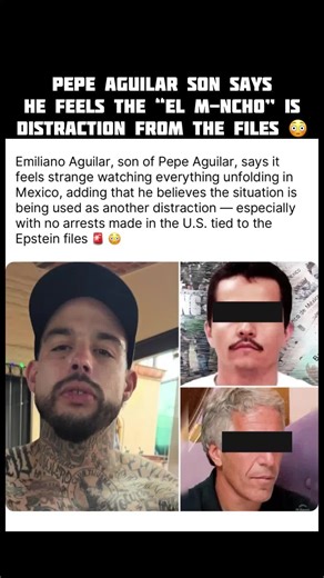 Emiliano Aguilar son of Pepe Aguilar says it feels strange with everything unfolding in MX adding that he believes the situation is being used as another distraction. #pepeaguilar #emilianoaguilar #mexicantiktok #longervideos #fyp