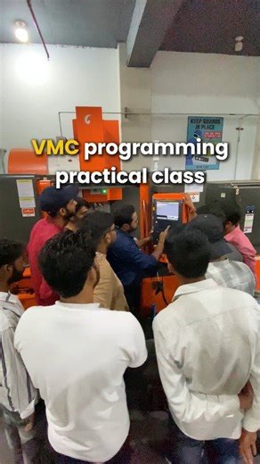 𝗥𝗩𝗠 𝗖𝗔𝗗 on Instagram: "CNC VMC Programming with RVM CAD | Software Programming with Practical Hands-On Experience #cnc #training #job"