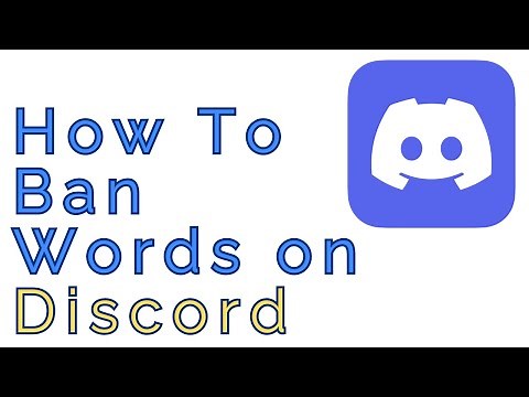 How To Ban Words on Discord | How to Automatically Delete Profanity on Discord Server