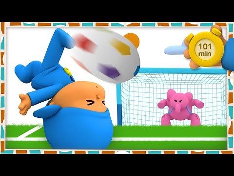 ⚽ POCOYO AND NINA - Playing with the ball [101 min] | ANIMATED CARTOON for Children | FULL episodes