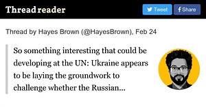 Thread by @HayesBrown on Thread Reader App