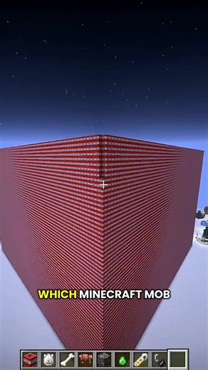 9999 TNT vs. Mobs #minecraft #minecraftmemes #minecrafttutorial #minecraftbuilding #dream