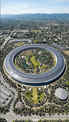 Building Apple Park 🍎 | The Construction of Apple’s $5 Billion Spaceship Campus #apple