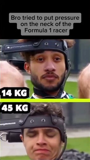 Why F1 Drivers Need a Titanium Neck! 🤯🏎️ #shorts #f1