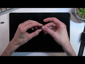 How to Insert SD Card to LENOVO Tab P12 Pro – Insert Memory Card