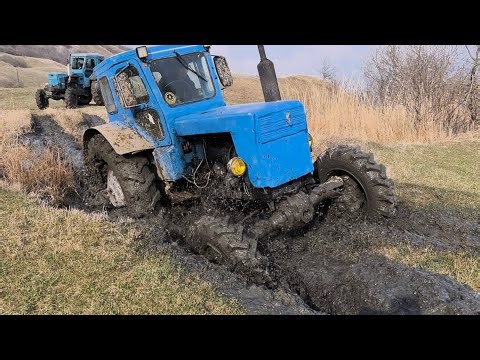 Tractor T40 mud test