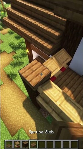 How to build a balcony in Minecraft!
