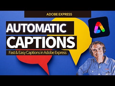 How To Add Video Captions Using Adobe Express