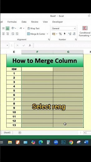 How To Merge Columns