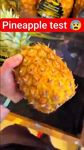 How to know the pineapple is good or bad