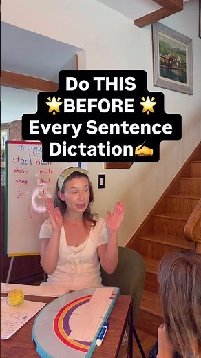 Struggling with Writing Sentences? Try THIS BEFORE Dictation!
