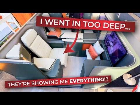 Wanted to learn more about AIRLINE CABINS to make better flight reviews. Now I'm part of the scene!?