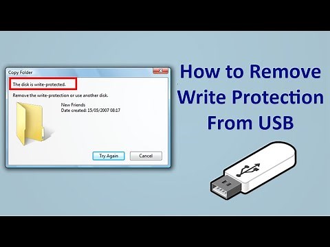 How to Remove Write Protection from any Pen Drive? | How to disable write protection from USB