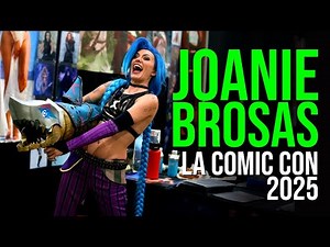 Joanie Brosas at LA Comic Con 2025 ‪@joaniebrosas‬ #cosplay #arcane