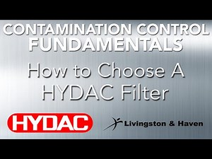 How to Choose A HYDAC Filter