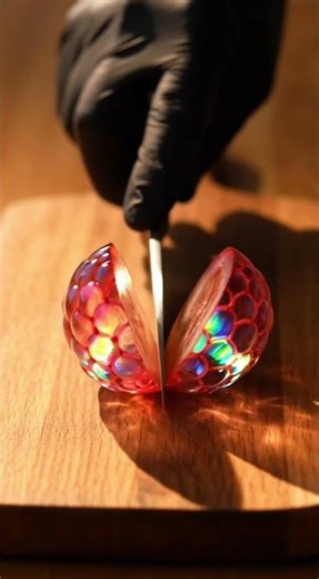 Raspberry asmr #asmr #raspberry #cuttingasmr