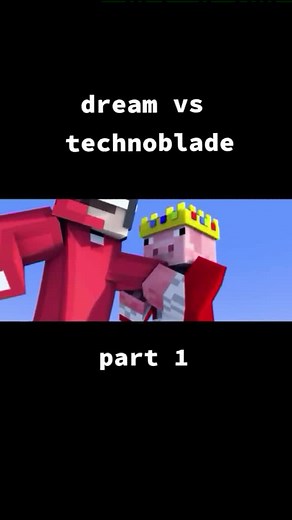 part 1 | dream vs technoblade #minecraftanimation #fyp#fypシ #fyp #fypシ #likeandfollow #dream #technoblade #fypシ