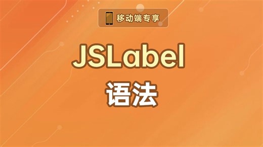 JSLabel语法【渡一教育】