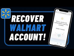 How to Recover Walmart Account - Walmart Account Recovery !