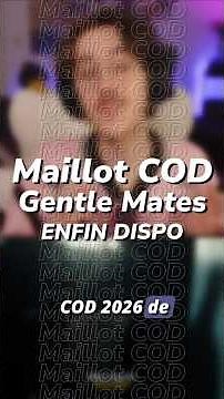 Le maillot COD Gentle Mates pour la saison 2026 est enfin LA !!