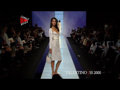 VALENTINO Spring Summer 2000 Paris 4K - Canale Moda