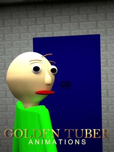 How does Baldi open doors? #animation #baldibasics #baldi #funny #horrorgame #memes