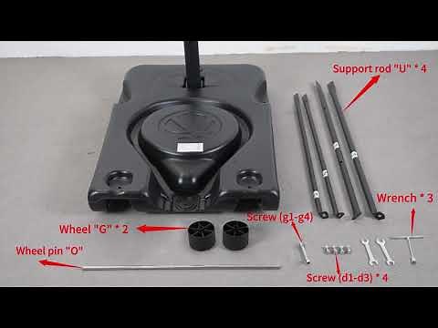 Yohood Basketball Hoop Installation Guide - LX-020L