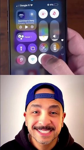 Optimize your iPhone Control Center 😍 Swipe down and adjust these settings 😍 #Apple #iPhone