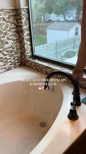 2.2K views | Here’s our night routine with our 3-month-old! Very simple & consiste... #baby #momhacks #momhack #mom #momlife #fyp #momtips #7monthsold #momlife #newmom | Wyers Tribe | Facebook