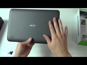 Acer Iconia Tab A200 Unboxing and Hands On (english)