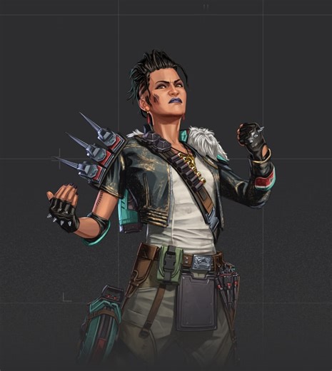 Mad Maggie - Rebel Warlord - Apex Legends™ Characters