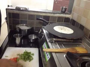 South indian dish - Uttapam