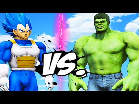 VEGETA VS HULK - EPIC BATTLE