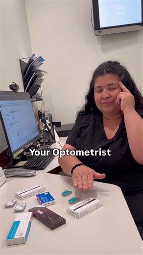 POV your new patient wants the same brand of contacts they’ve been wearing for years, but they don’t remember what the name was… 👓Suddenly we’re trying to channel the right vibes from each contact lens brand 🔮 Don’t worry — happens all the time We’ll figure it out 🕵️‍♂️ and get you back in the right lenses 👁️ ✨We also carry our own Pearle Vision brand of contact lens✨ If you’re interested in our brand of contact lens, ask your doctor at your next visit with us 🤓 #pov #reels #optometryhumor 