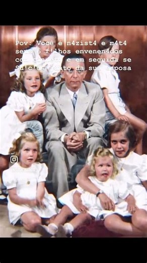 Joseph Goebbels n4zist4 #casoreal #investigacaocriminal #terror #horror #guerra #secondwar