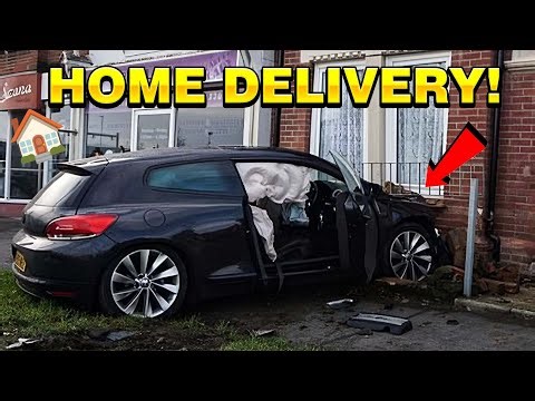 When You Take 'Home Delivery' Too Literally... (Epic Fail) 📦 | IDIOTS IN CARS | 8