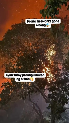 Drone fireworks gone wrong. #followandshare #highlights #followers #everyone #dronefireworks | Samiya Akas Abubakar