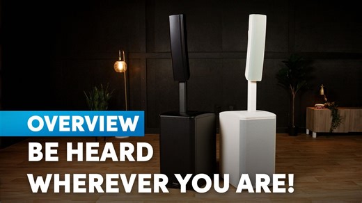 QSC KC12 Column PA System - Versatile PA System That Sounds Incredible!... | Sweetwater