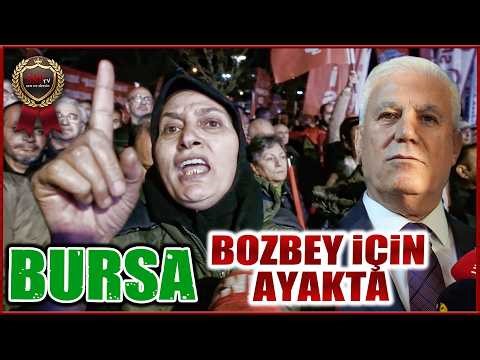 BURSA, ITS MAYORS STAND UP FOR MUSTAFA BOZBEY.