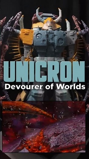 Unicron - Devourer of Worlds PROTOTYPE!
