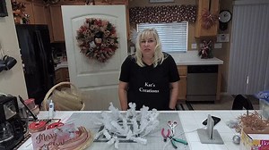 8.6K views · 169 reactions | Come join me as I show you how simple it is to make a beautiful Rose Gold Christmas Wreath in this DIY Wreath Making Tutorial. | Kat's Creations | Facebook