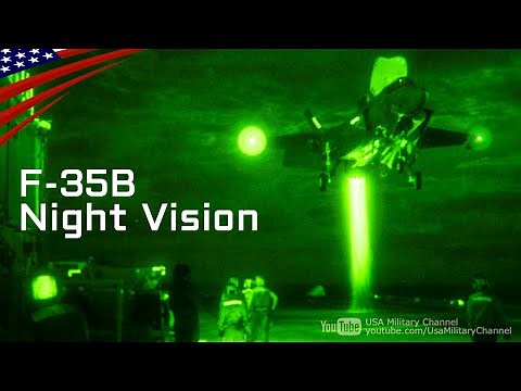 Night Vision – F-35B Night Flight Ops