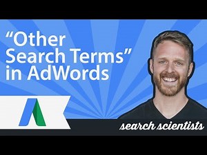 "Other Search Terms" In AdWords: Your Hidden Traffic Data