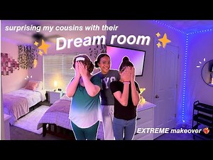 Surprise Room Makeover!! (aesthetic) ❤️‍🔥⚡️