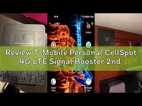 Review T-Mobile Personal CellSpot 4G LTE Signal Booster 2nd Gen. NO ROUTER NEEDED