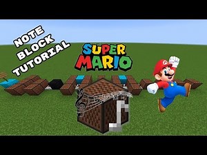 Minecraft Tutorial: Super Mario Death Sound with Note Blocks (+Download)