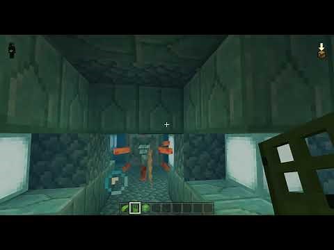 How to breathe underwater in Minecraft Bedrock edition, using a door and another thing.