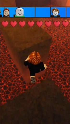 The lava below feels alive and angry 😨🔥👀