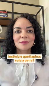 Andréa Figuerêdo | Geriatra & Mentora de médicos on Instagram: "🛏️ Quetiapina para insônia isolada? Não é proibida, mas não é isenta de riscos. Mesmo em baixas doses, pode causar sedação diurna, quedas, piora cognitiva e efeitos metabólicos. ⚠️ Antes de prescrever, pese risco x benefício com atenção. 🎥 Assista ao vídeo para ver o que dizem os estudos e como decidir na prática. Ps.: esse conteúdo é para médicos 🩺 Referências: 📙Hui, R. L., Lee, A. L., Lee, E. A., Lee, R. S., & Niu, F. (2025)